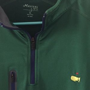 AUTHENTIC Masters Quarter zip fleece XL Augusta